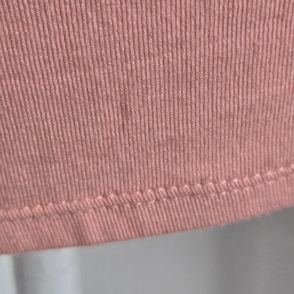 🎄 White House Black Market EUC Rio Elbow Sleeve Cold Shoulder Top Small pink - Picture 7 of 16